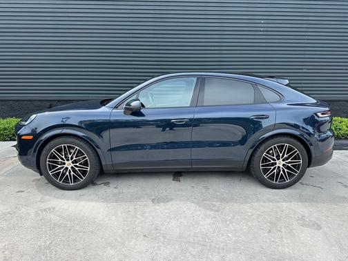 Blue 2026 Porsche Cayenne S Coupe AWD