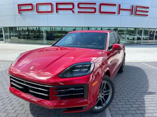 Carmine Red 2025 Porsche Cayenne AWD