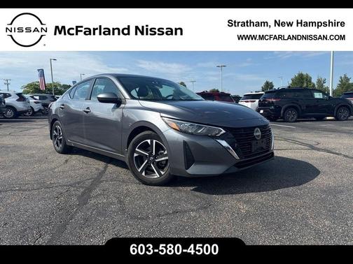 Gun Metallic 2025 Nissan Sentra SV