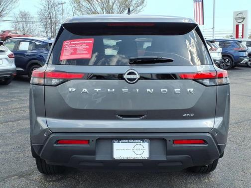 Gun Metallic 2024 Nissan Pathfinder S