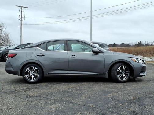Gun Metallic 2020 Nissan Sentra SV