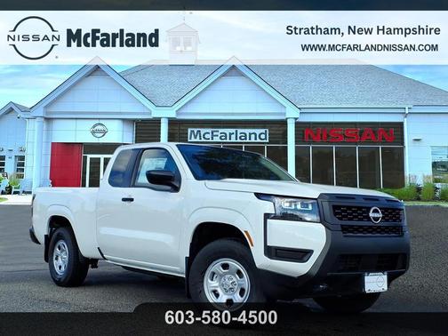 Glacier White 2026 Nissan Frontier S