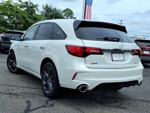 White 2020 Acura MDX 3.5L Technology & A-Spec Pkgs