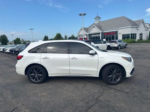 White 2020 Acura MDX 3.5L Technology & A-Spec Pkgs