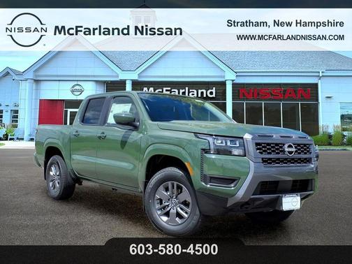 Green 2026 Nissan Frontier SV