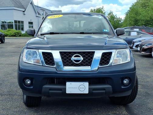 Arctic Blue Metallic 2021 Nissan Frontier SV
