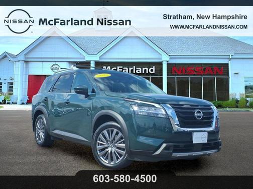 Obsidian Green 2023 Nissan Pathfinder SL