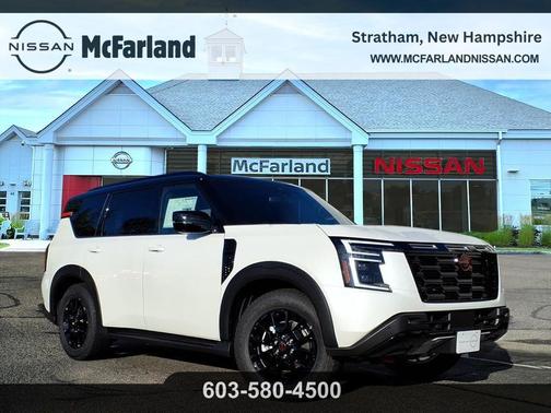 White 2026 Nissan Armada PRO-4X