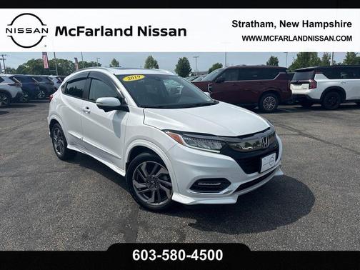 White 2019 Honda HR-V Touring