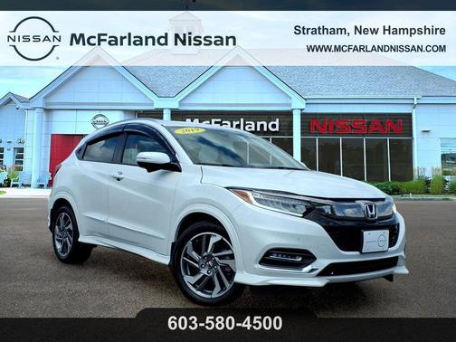 White 2019 Honda HR-V Touring