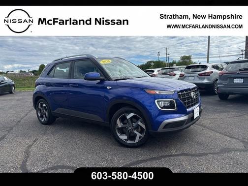 Intense Blue 2023 Hyundai VENUE Limited