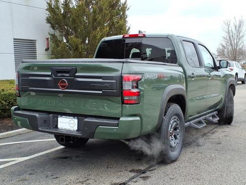 Green 2026 Nissan Frontier PRO-4X