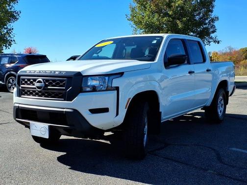 Glacier White 2024 Nissan Frontier S