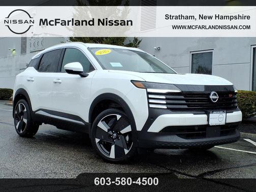 Aspen White Tri 2025 Nissan Kicks SR