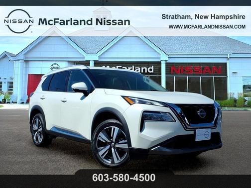 White 2023 Nissan Rogue SL