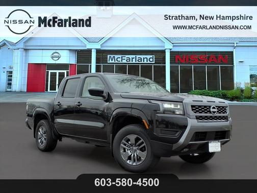 Black 2026 Nissan Frontier SV