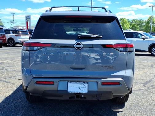Boulder Gray Pearl 2026 Nissan Pathfinder Platinum