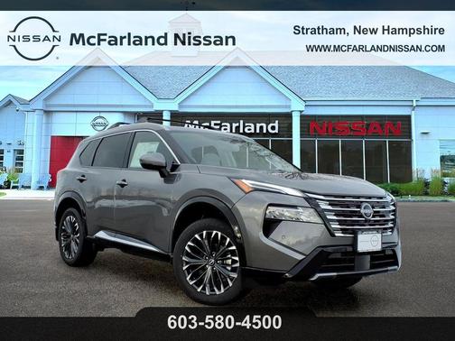 Gun Metallic 2026 Nissan Rogue Platinum