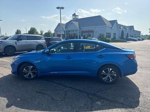 Electric Blue Metallic 2023 Nissan Sentra SV