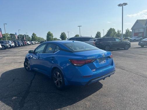 Electric Blue Metallic 2023 Nissan Sentra SV