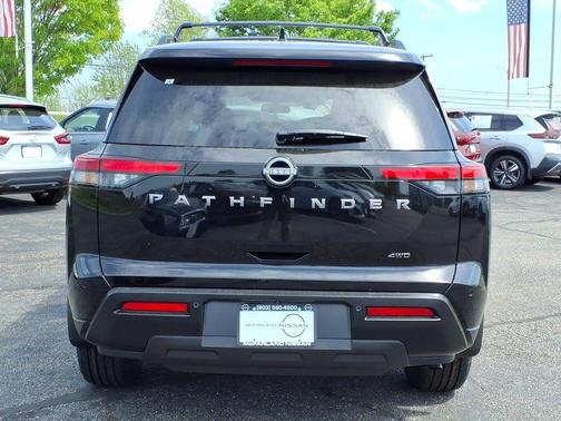 Black 2026 Nissan Pathfinder SV