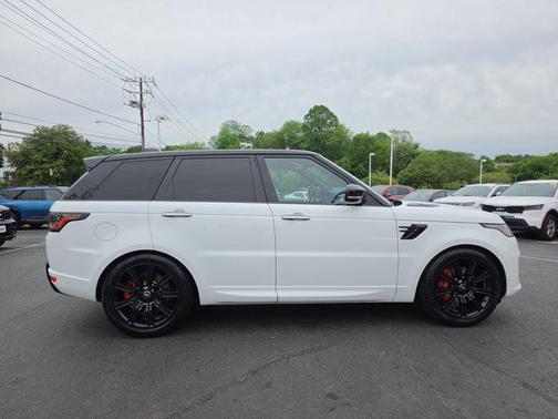Meribel White Pearl 2020 Land Rover Range Rover Sport HST MHEV