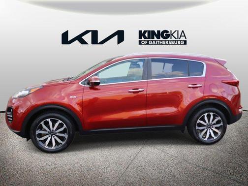 Hyper Red 2017 Kia Sportage EX