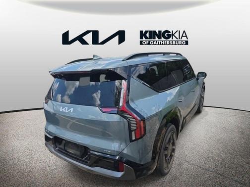 Iceberg Green 2024 Kia EV9 GT-Line