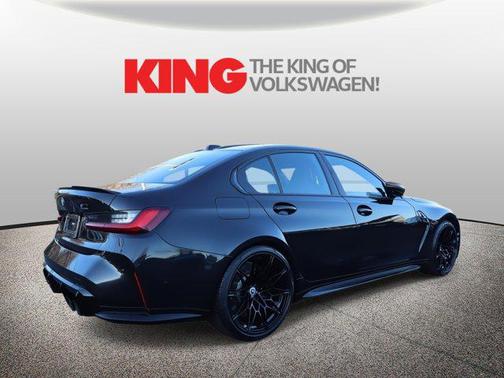 Black Sapphire Metallic 2023 BMW M3 Competition xDrive