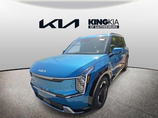 Ocean Blue 2024 Kia EV9 Land