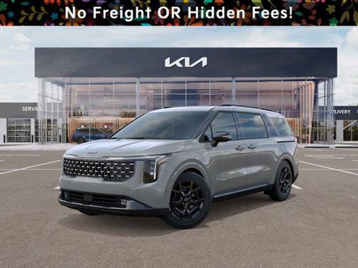 Silver 2026 Kia Carnival Hybrid SX