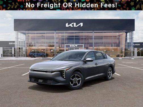 Gray 2026 Kia K4 LXS