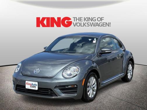 Platinum Gray Metallic 2019 Volkswagen Beetle 2.0T S