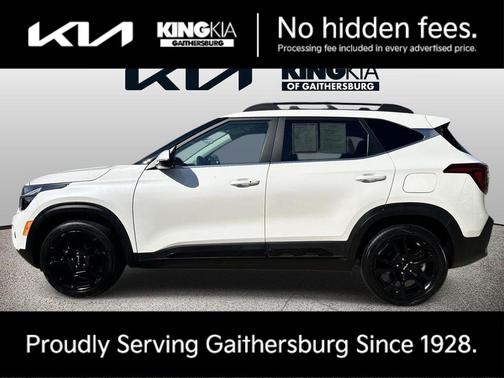 Snow White Pearl 2024 Kia Seltos X-Line