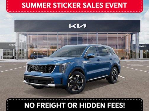 Blue 2026 Kia Sorento Plug-In Hybrid EX