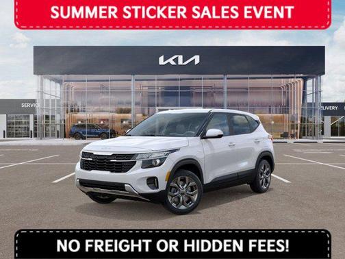 White 2026 Kia Seltos LX