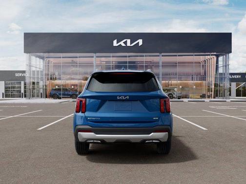 Blue 2026 Kia Sorento Hybrid EX