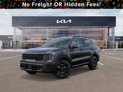 Gray 2026 Kia Sorento Hybrid SX Prestige