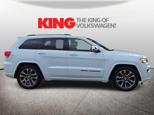 Bright White Clearcoat 2018 Jeep Grand Cherokee Overland