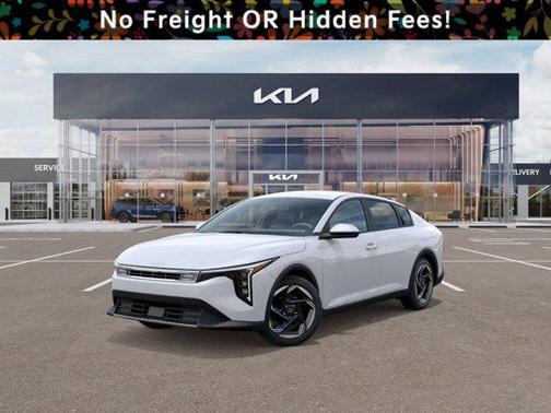 White 2026 Kia K4 EX