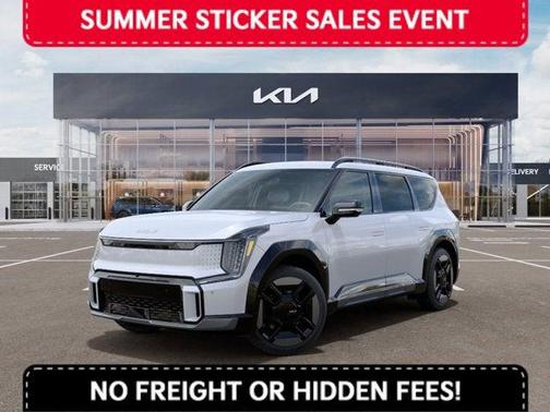 Glacial White Pearl 2026 Kia EV9 GT-Line