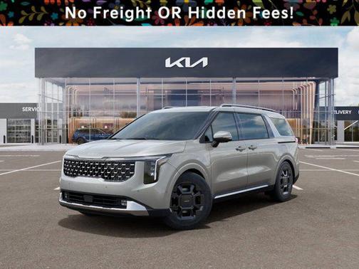 Silver 2026 Kia Carnival Hybrid SX