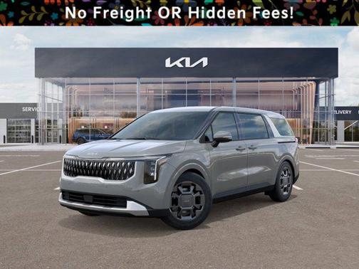 Silver 2026 Kia Carnival Hybrid EX