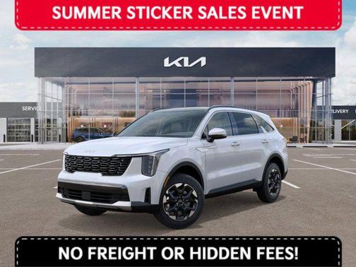 White 2026 Kia Sorento S