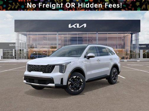 White 2026 Kia Sorento S