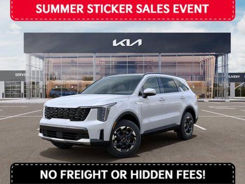 White 2026 Kia Sorento S