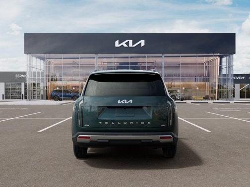Black Jade Green 2027 Kia Telluride Hybrid EX