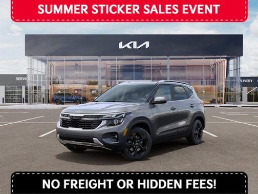 Gray 2026 Kia Seltos EX