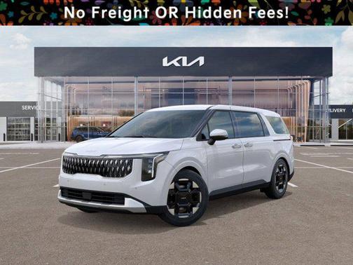 White 2026 Kia Carnival EX
