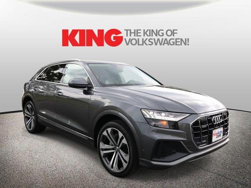Daytona Gray Pearl 2020 Audi Q8 55 Prestige